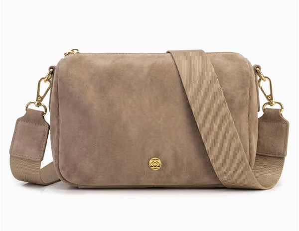 Rumi Eco Suede Bag Tan