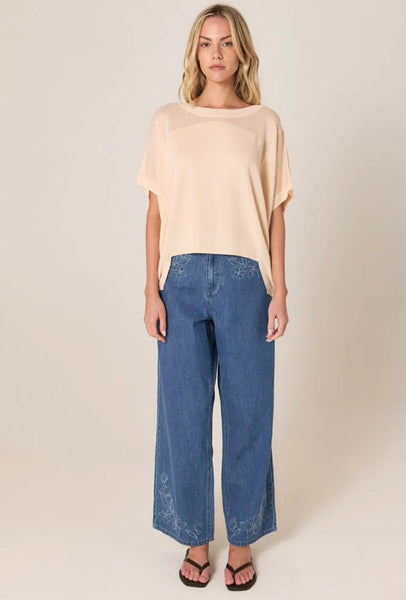 Esther Knit Top - Natural