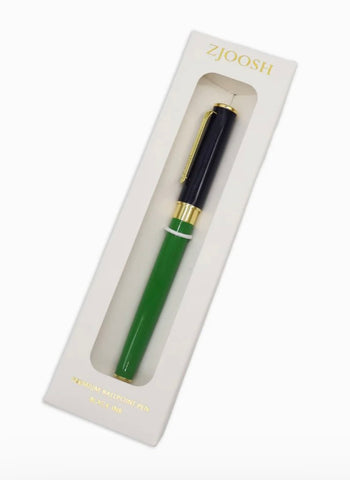 Paige Pen Navy Green