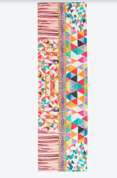 Tessera Kaleidoscope Design Pure Silk