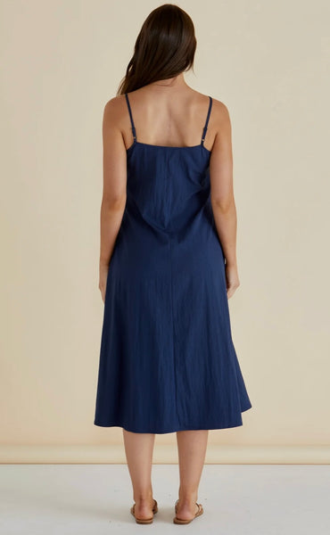 Harriet Dress - Navy Blue