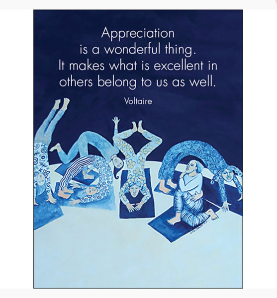 Gratitude-24 Inspirational Affirmation Cards + Stand