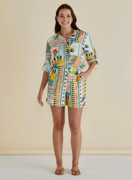 Malta Short - Paradise Print