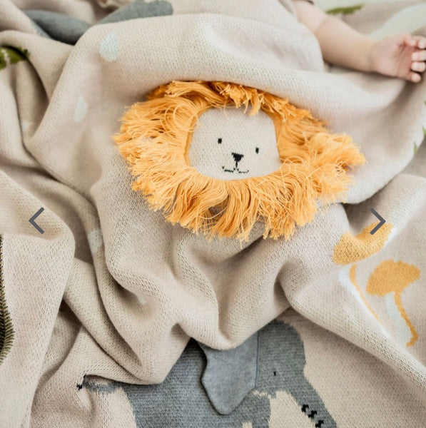 Safari Dreams Baby Blanket