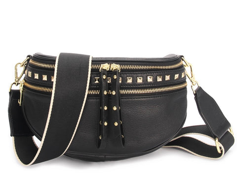Stud Cross Body Bag