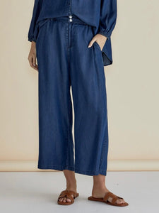 Rio Relaxed Pant - Dark Indigo