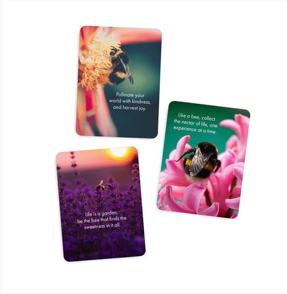 Bee You - 24 Animal affirmation cards + stand
