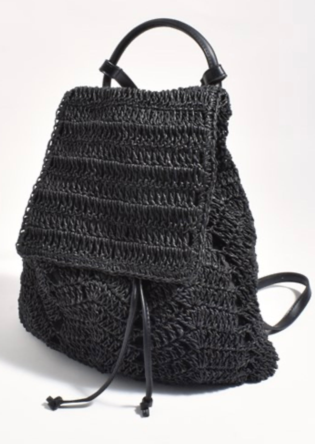 Charlie Paper Weave Backpack