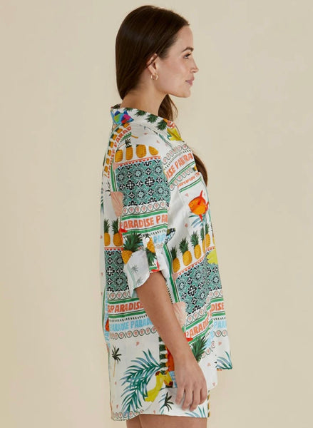 Mills Shirt - Paradise Print