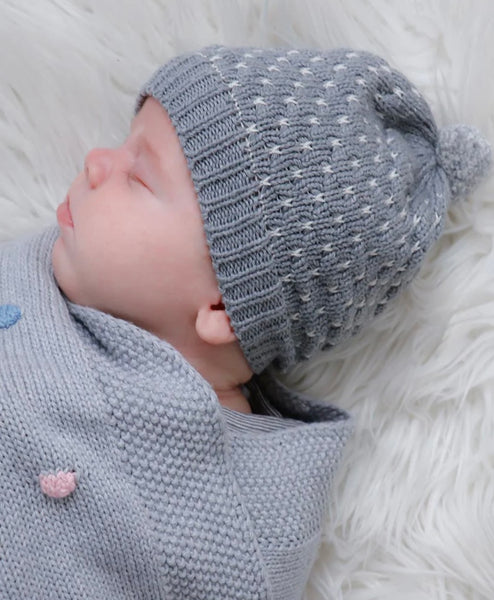 Milly Baby Hat – Grey