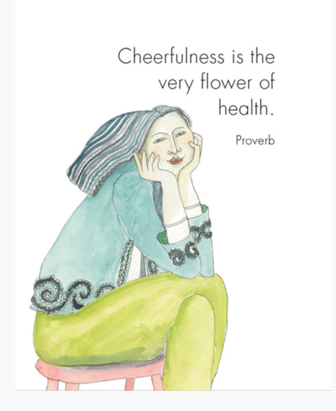 Happiness- 24 Inspirational Affirmation Cards + Stand