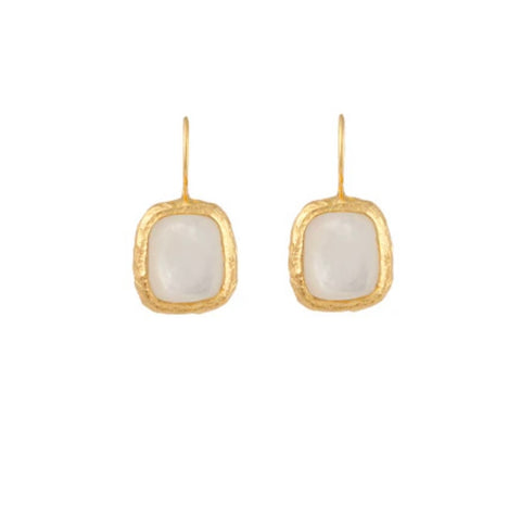 Muse Earrings-Mother of Pearl