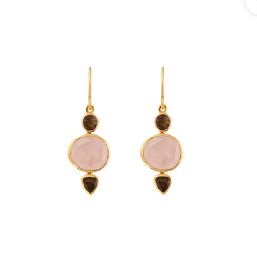 Tangled earrings