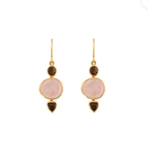 Tangled earrings