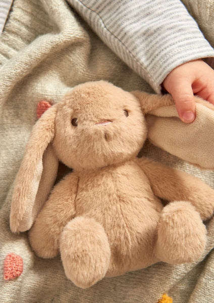 Welcome to the World Small Beanie Toy - Tan Bunny