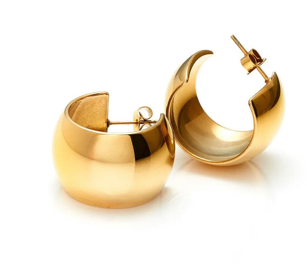Sunkissed Hoops Gold