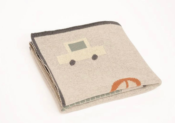 Roadie Cotton Baby Multi-Purpose Knit Blanket