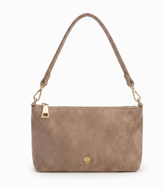 The Sadia Eco Suede Bag Tan