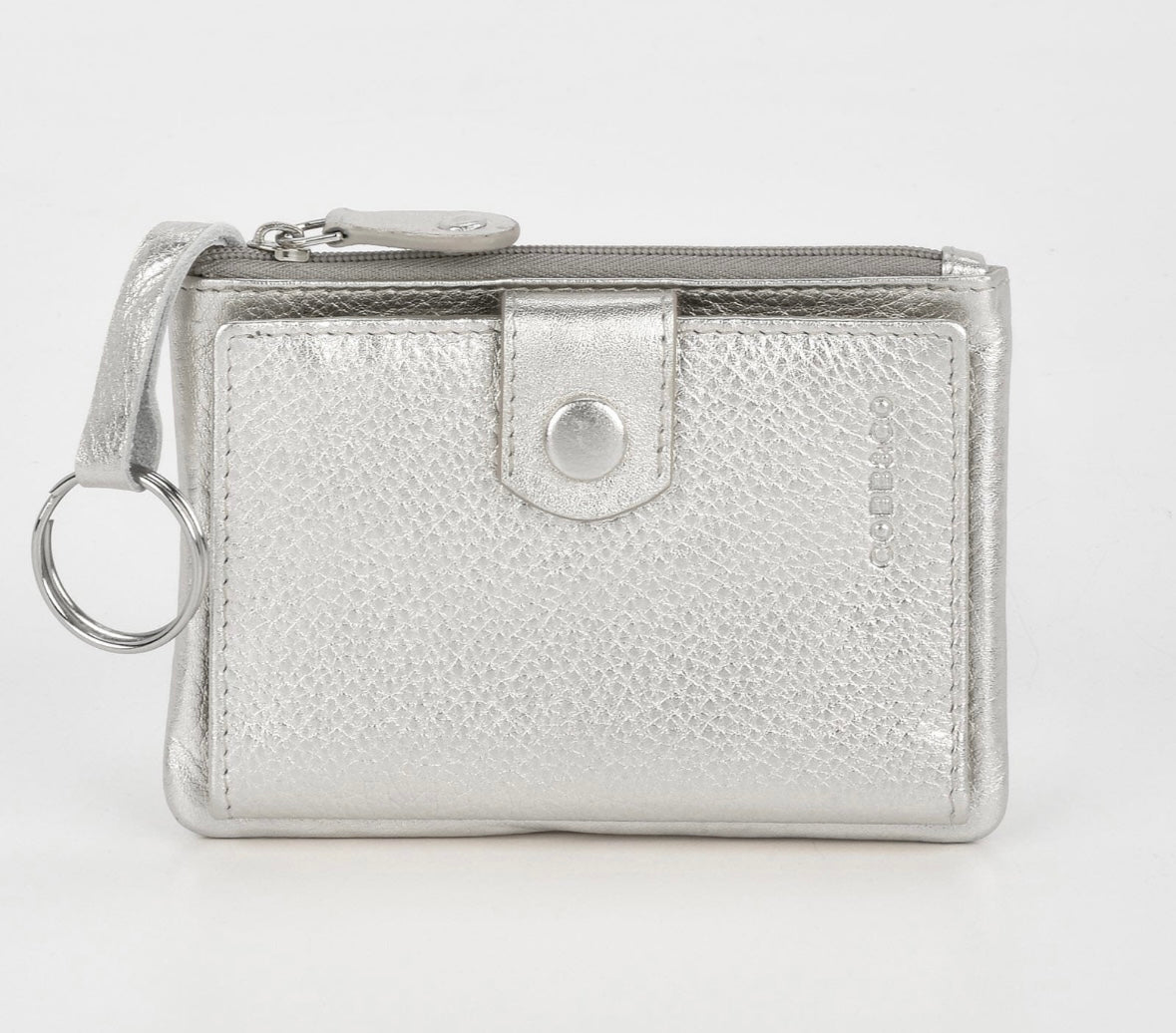 Collins RFID Safe Compact Leather Wallet