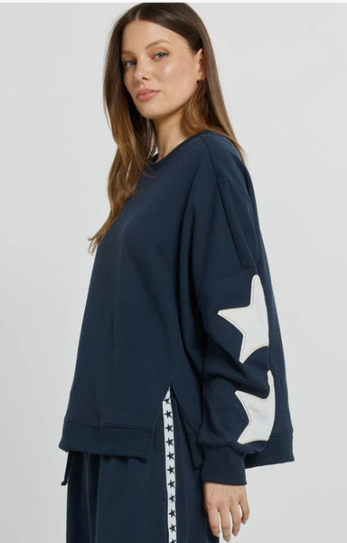 Saskia Sweatshirt - Navy