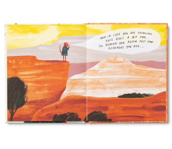 This isn’t a book- it’s a thanks in disguise