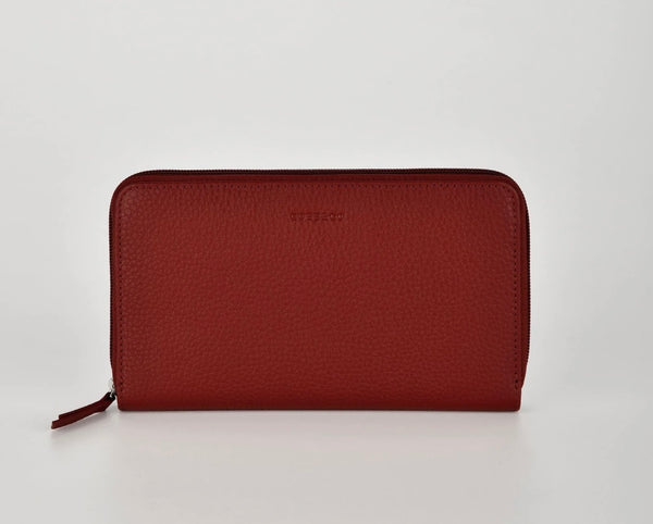 Creswick RFID Safe Zip Around Leather Wallet