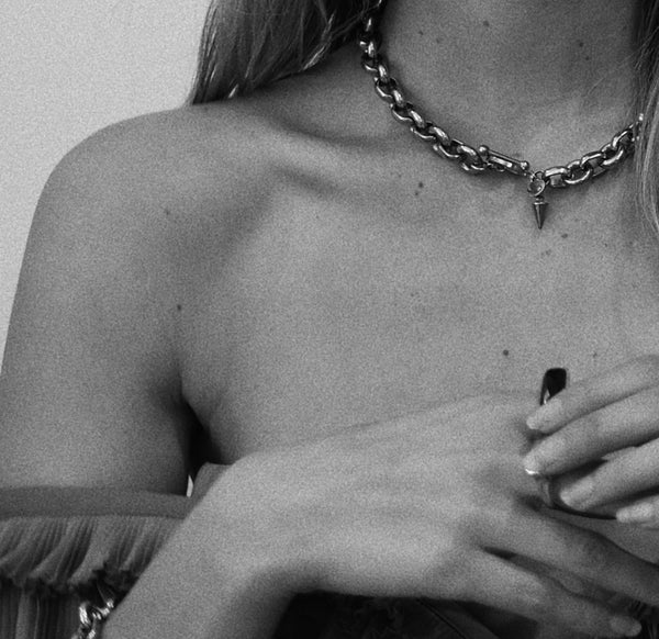 Heirloom Necklace Silver