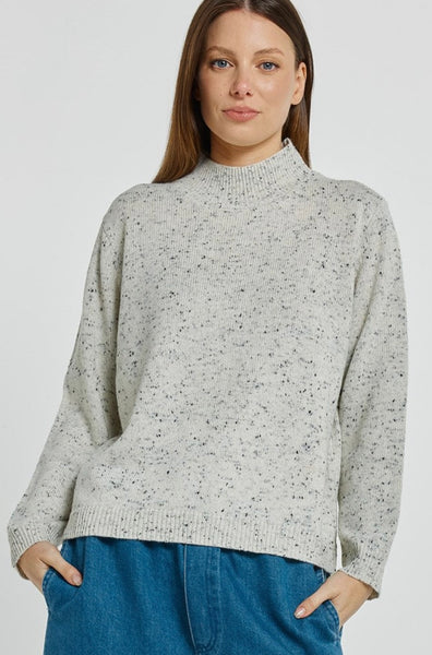 Carlin Knit Sweater - Cream