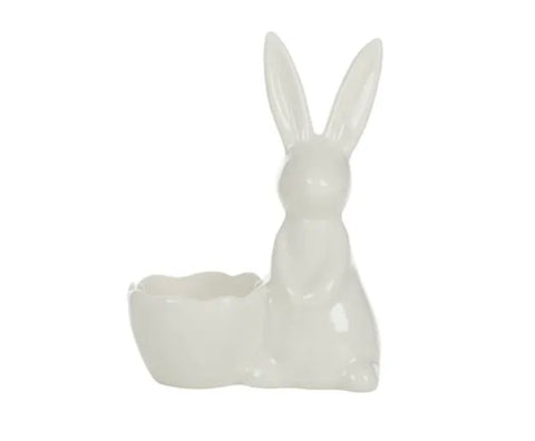 Bunny Egg Cup-White