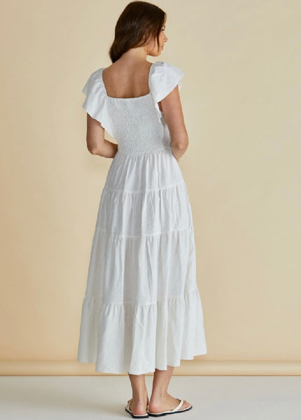 Sadie Dress white