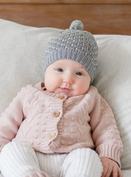 Milly Baby Hat – Grey