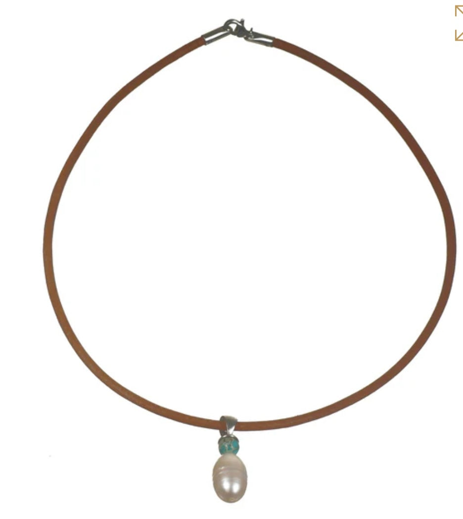 Shiloh Leather Necklace
