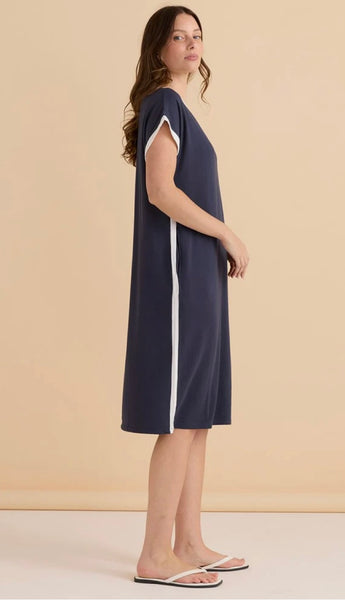 Tula T-Shirt Dress-Petrol