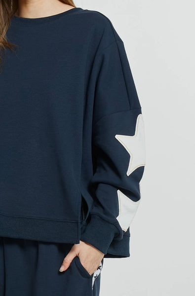 Saskia Sweatshirt - Navy