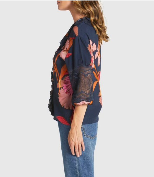 Captivation Shirt - Shadow Floral