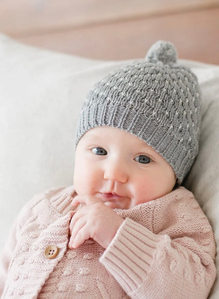 Milly Baby Hat – Grey