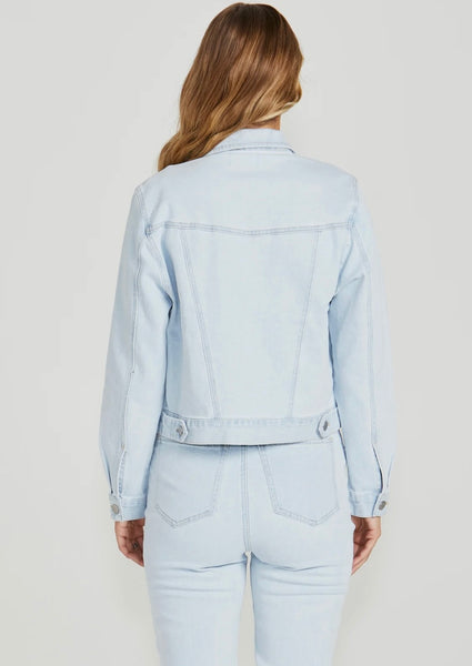 Darcy Denim Jacket-Bleached Wash