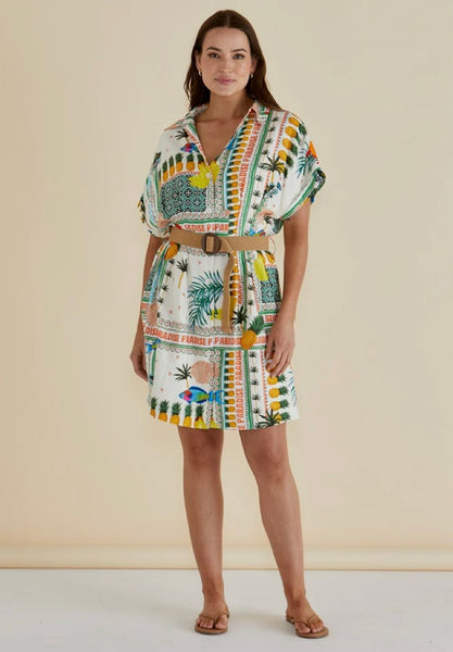 Archer Dress - Paradise Print