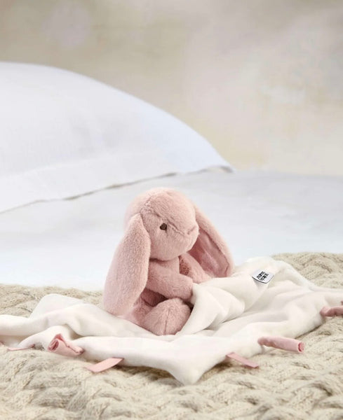 Welcome to the World Baby Comforter - Pink Bunny