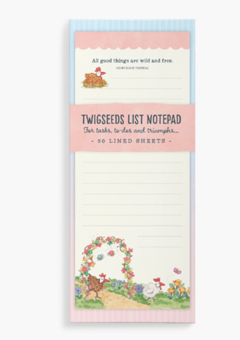 Twigseeds Magnetic List Notepad