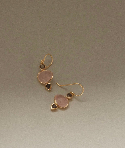 Tangled earrings