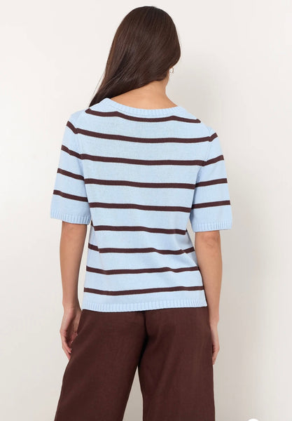 Kai Stripe Knit Top