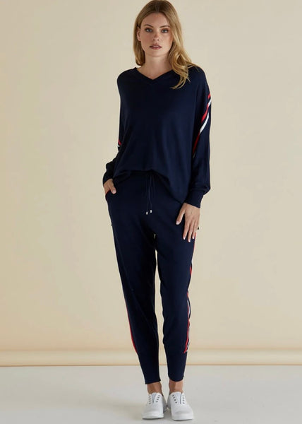 Aida Knit Pant - Navy