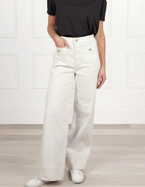 Farrah Denim Jean White