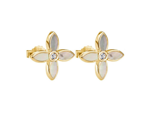 Desert Flower Floral Stud