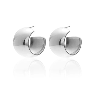 Sunkissed Hoops Silver