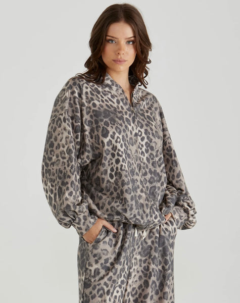 Rune Zip Jacket-Animal