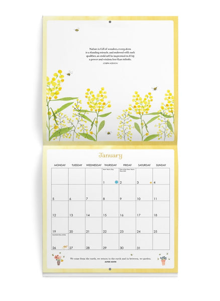 2026 Bee Wall Calendar