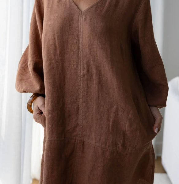 Ease Fundamental Linen Dress