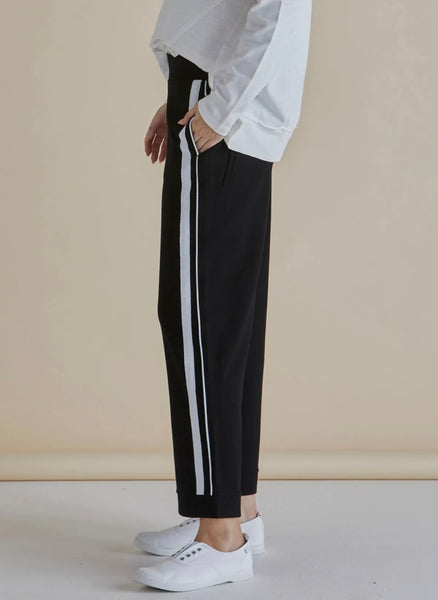 Tre's Bien Ponte Jogger - Black